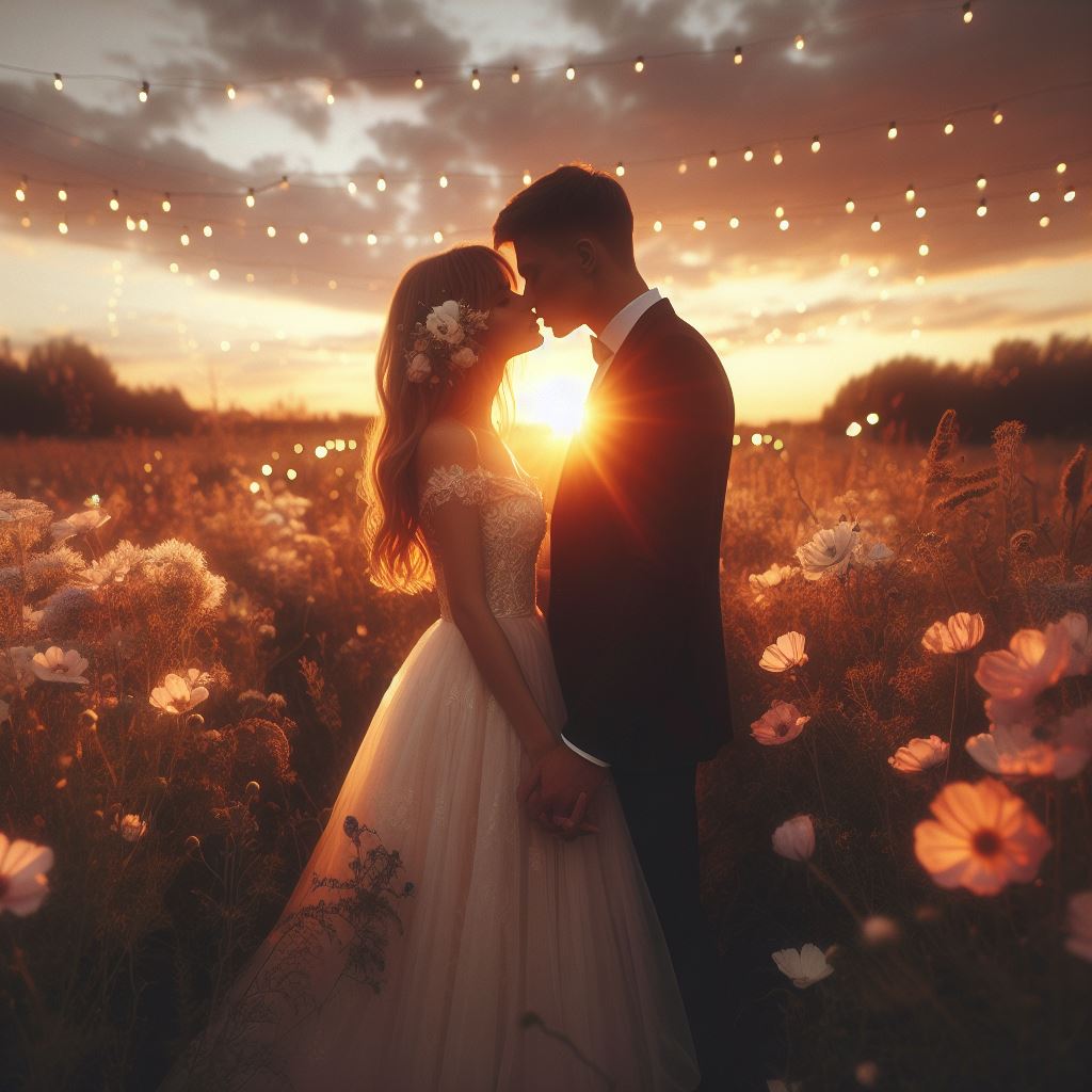 Immagine di un matrimonio in stile romantico 4