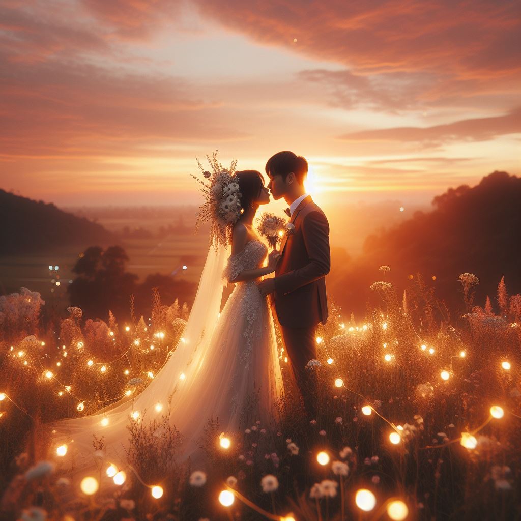 Immagine di un matrimonio in stile romantico 3