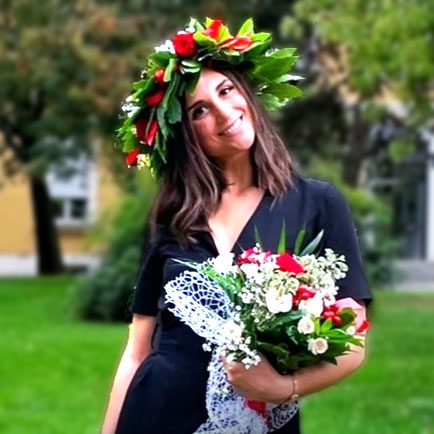 Coroncina e bouquet per laurea