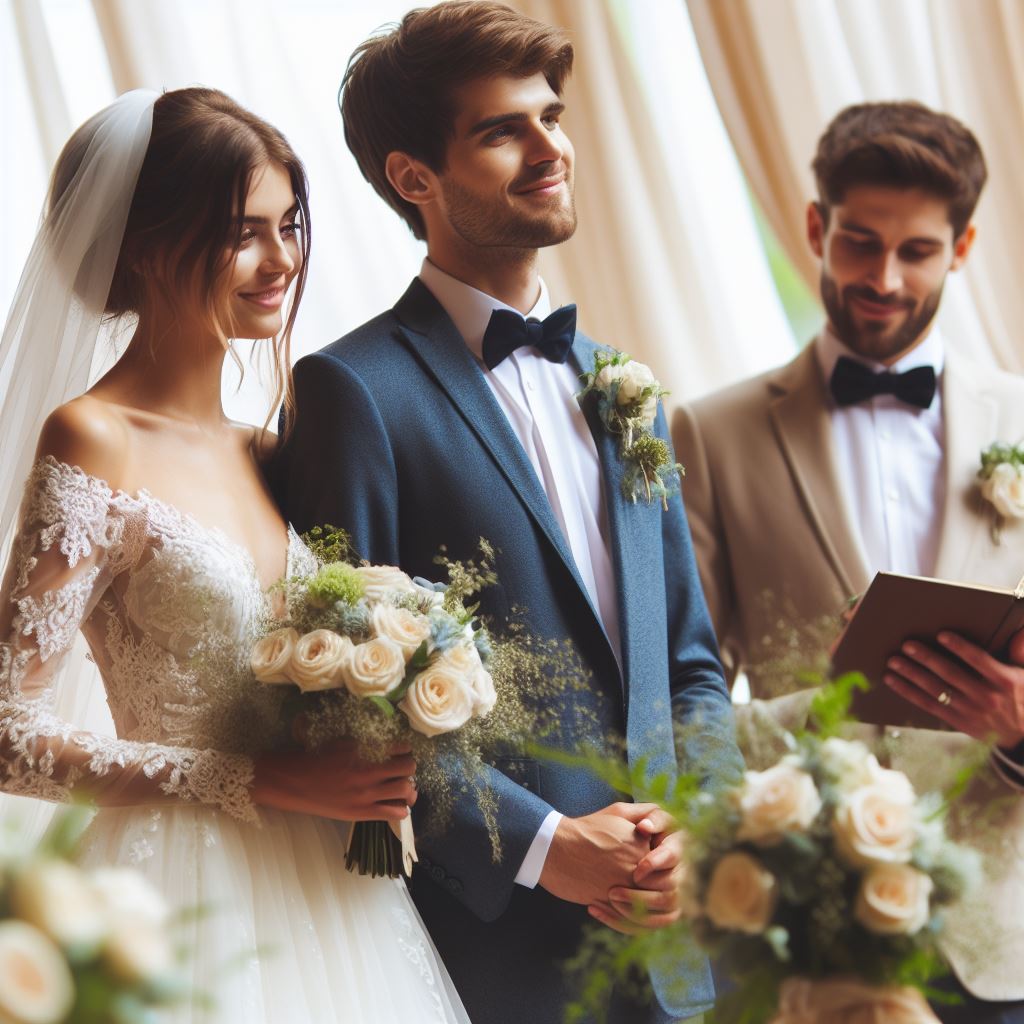 Matrimonio in stile minimal1